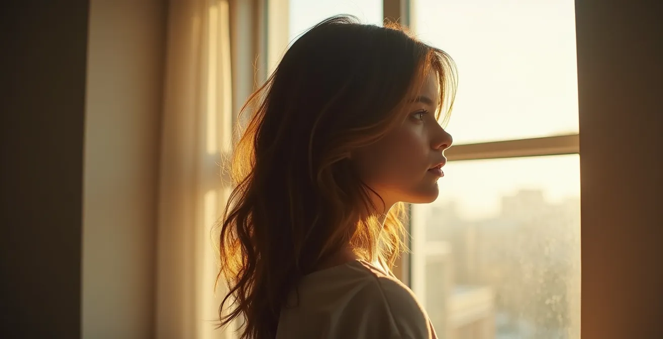 Nahaufnahme von überpflegtem, beschwerten Haar, das platt und ohne Volumen wirkt