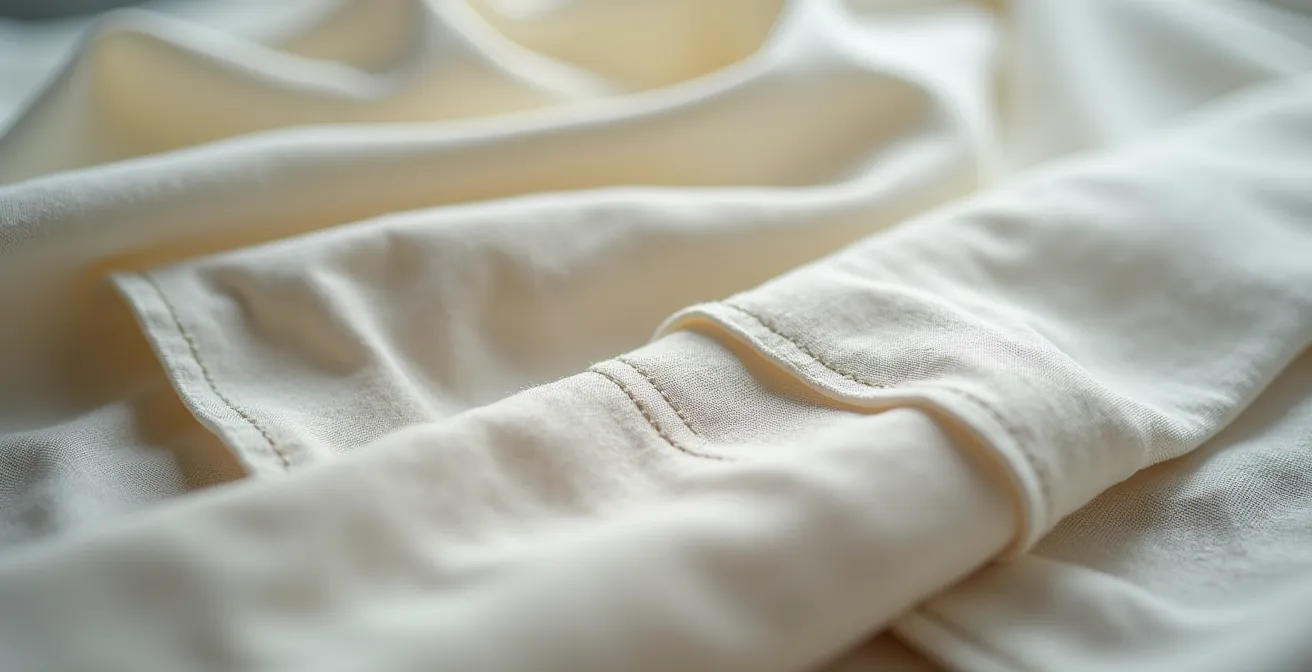 Detailaufnahme verschiedener Stoffe und Schnittmuster zeigt, wie unterschiedliche Linienführungen die Körperform verändern und optische Effekte erzeugen.