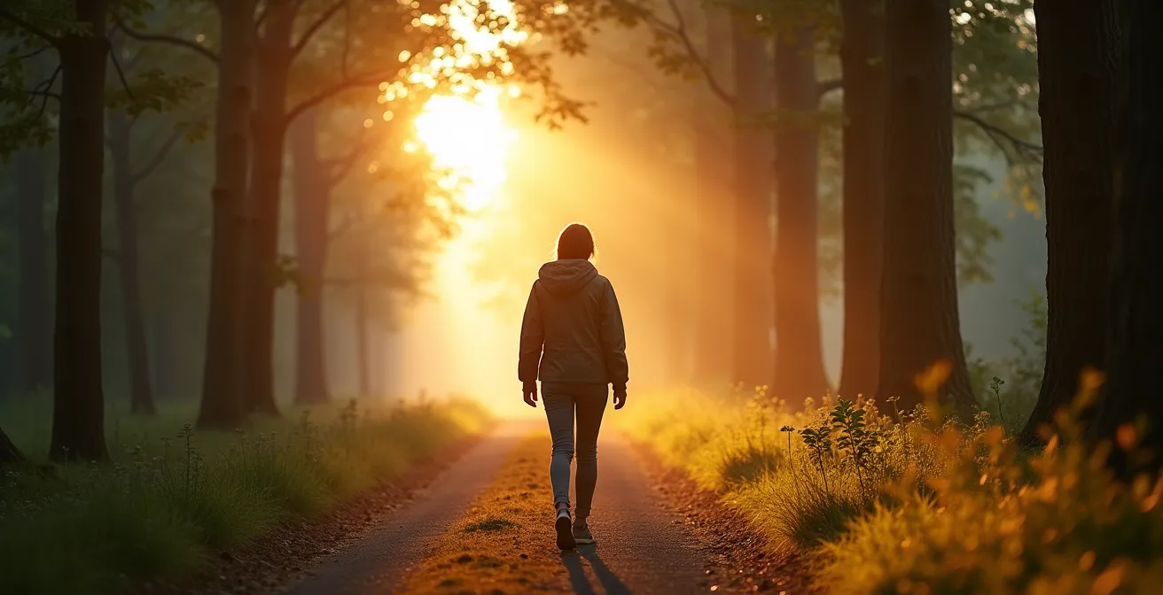 Waldbaden in deutschen Wäldern für mentale Gesundheit