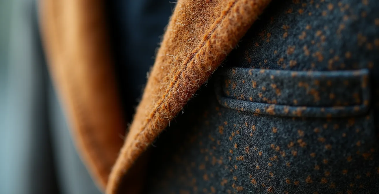 Klassische Garderobenstücke harmonisch kombiniert mit einem modernen Trend-Accessoire